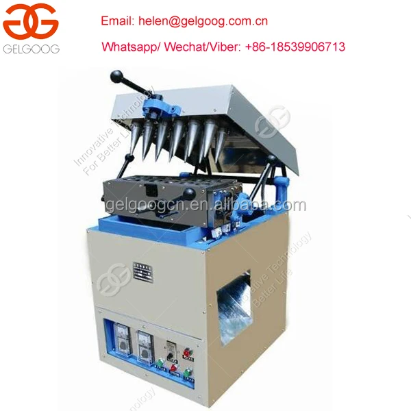 Torch Cone Making Machine|Ox Horn Ice Cream Cone Machine|Wafer Cone Making Machine Price