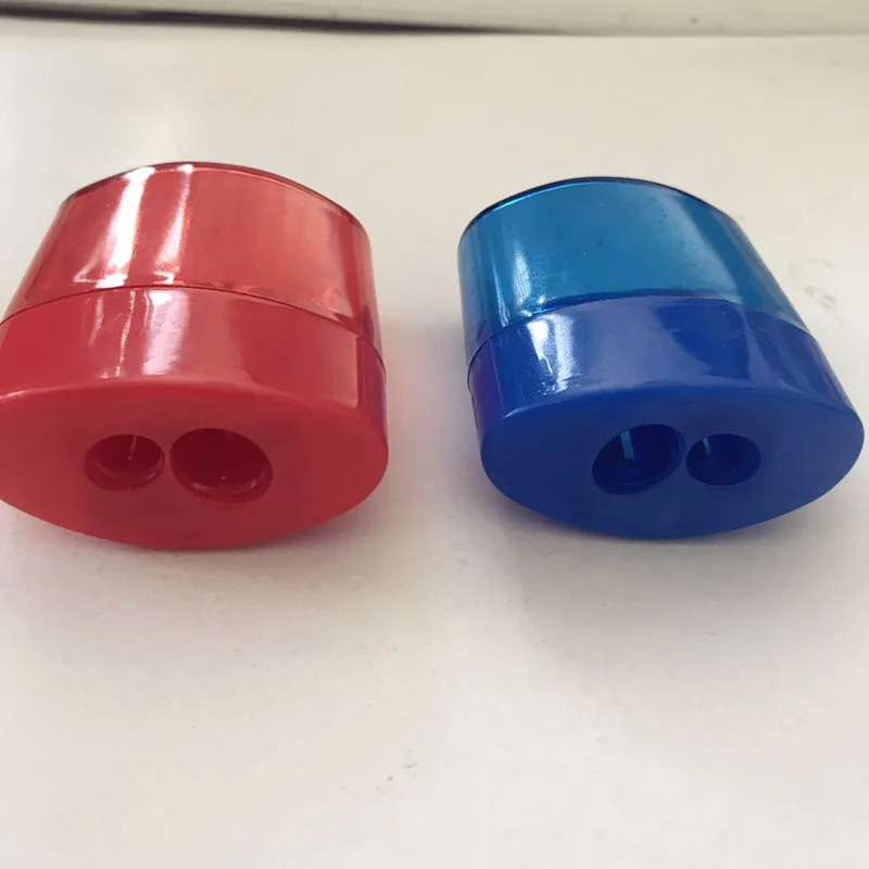 Customize Logo Pencil Sharpeners With 2 Holes Sharpeners