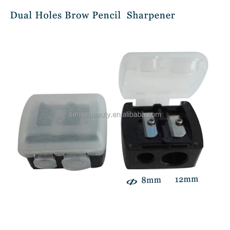 Disposable Dual Holes Cosmetic Pencil Sharpener