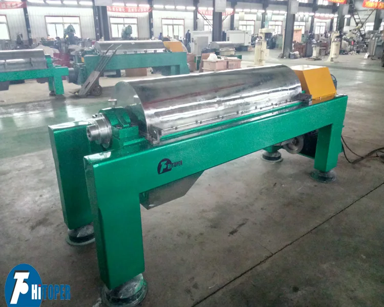 horizontal drilling mud centrifuge used for sludge dewatering in drilling and mineral processing industry