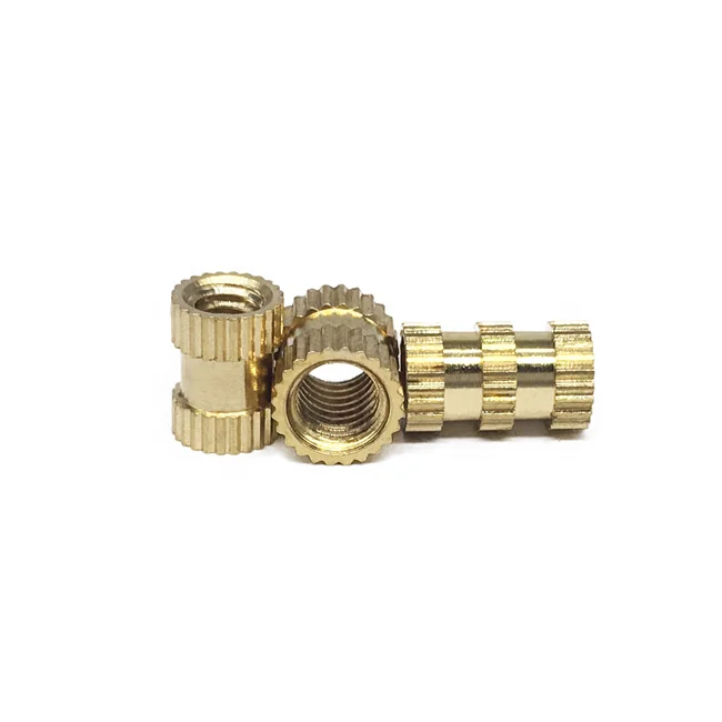 Good price brass knurled insert nut injection molding nut