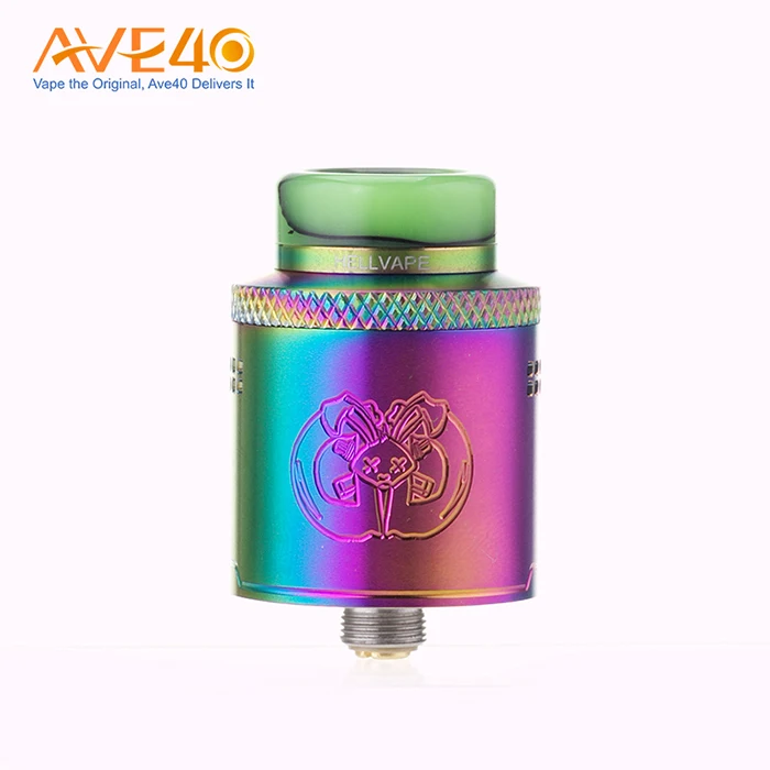 2018 Новое поступление электронная сигарета Hellvap Drop Dead RDA обслуживаемый капельный атомайзер с двойной катушкой от