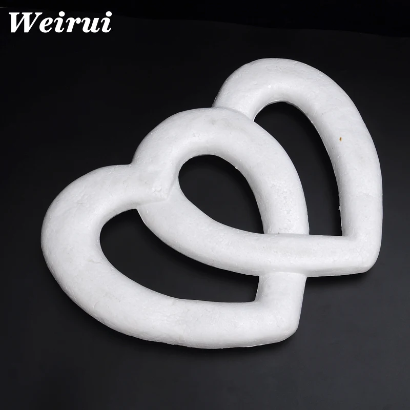 EPS Foam Heart Double Heart Shaped Styrofoam Mold for Wedding Decoration