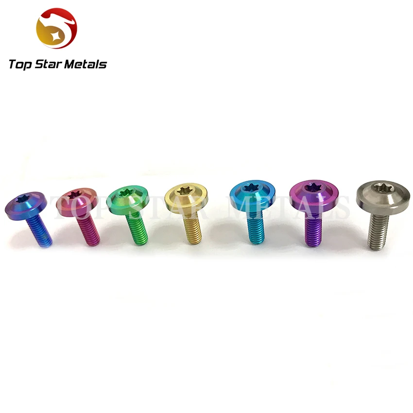
M6*20 Titanium Bolts for Racing Motorbike Torx Head Titanium Screw Grade5 