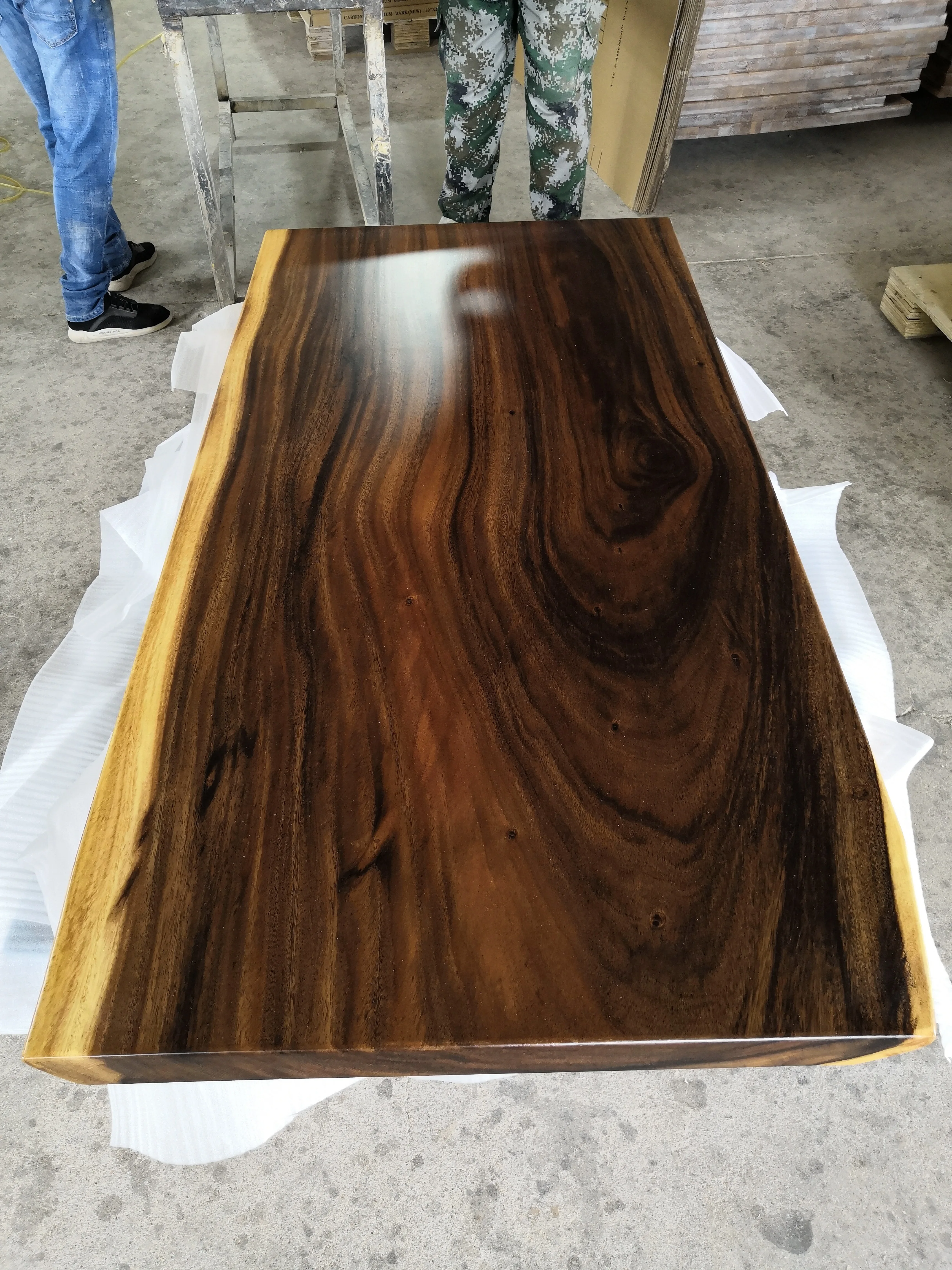 
walnut live edge table top 