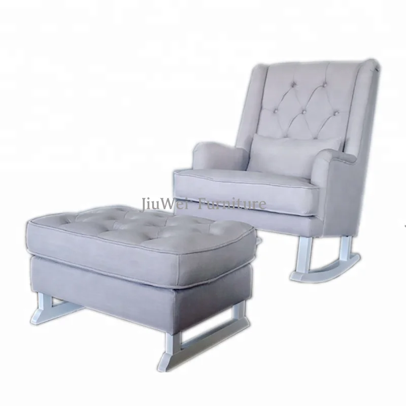Распродажа, мебель для гостиной, красивый диван-качалка с подставкой для ног, оттоманка