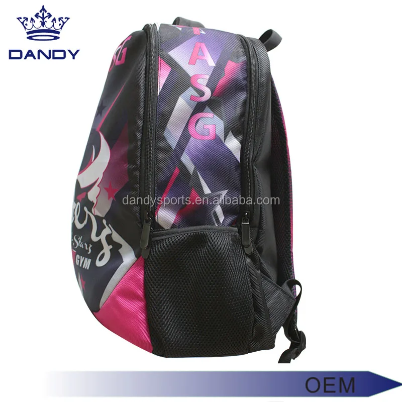 Wholesale Custom Cheerleading Personalized Backpack Practice And Travel Bag For Cheer , Cheerleading Backpack