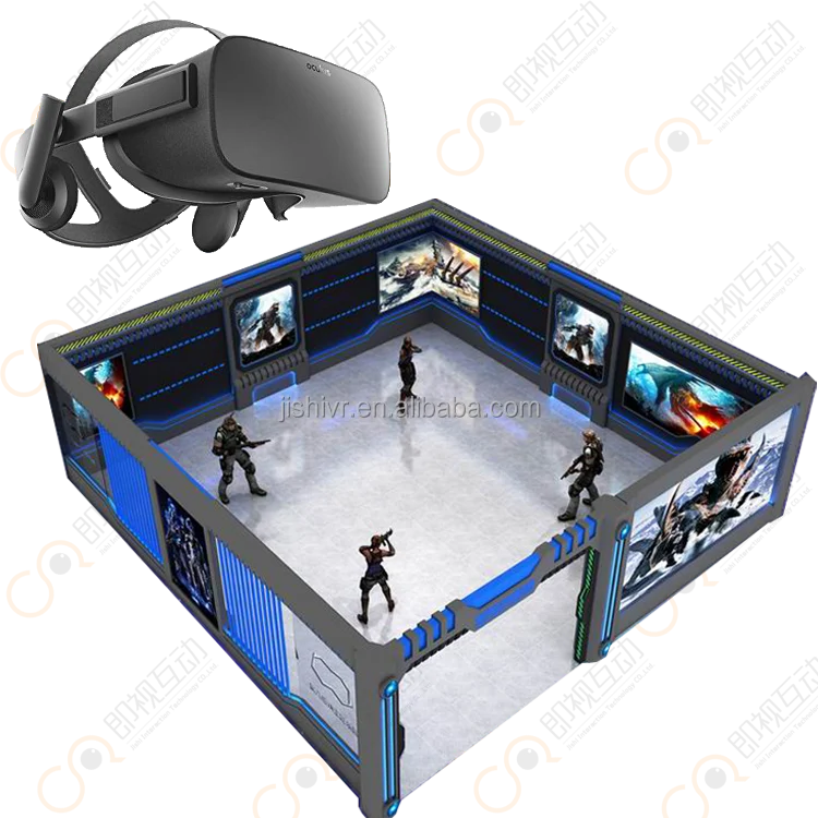 Laser shooting motion capture technology vr large space backpack wireless shot in the amusement park