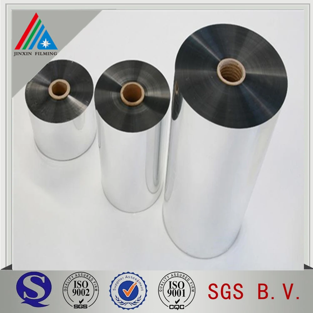 
Metallized pet heat sealable bopet lamination film roll 