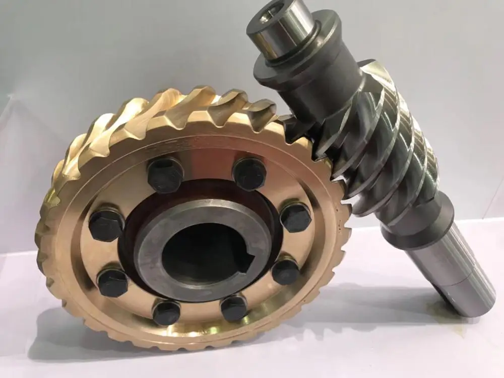Worm Gears OEM Brass Stainless Steel  Worm wheel and gear set suppliers for speed reducer