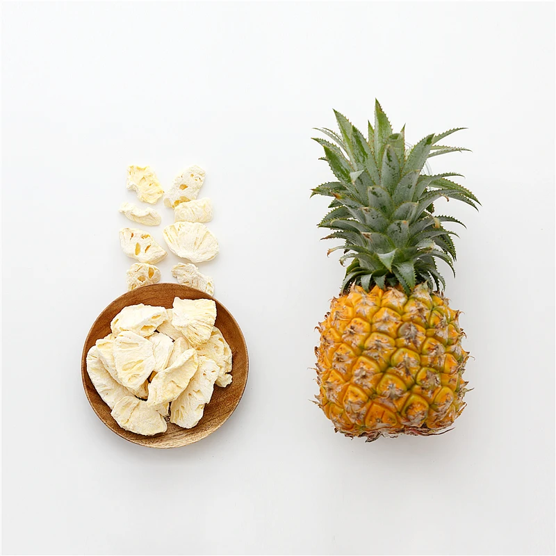 
healthy best freeze dried pineapple crisps fruit snacks slices 