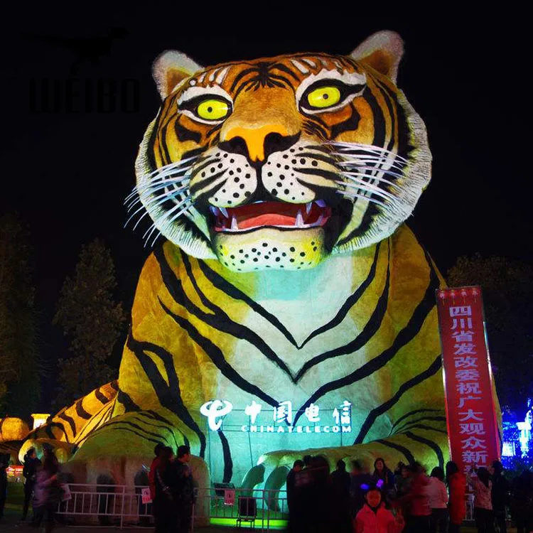 Fancy outdoor Chinese red lantern festival