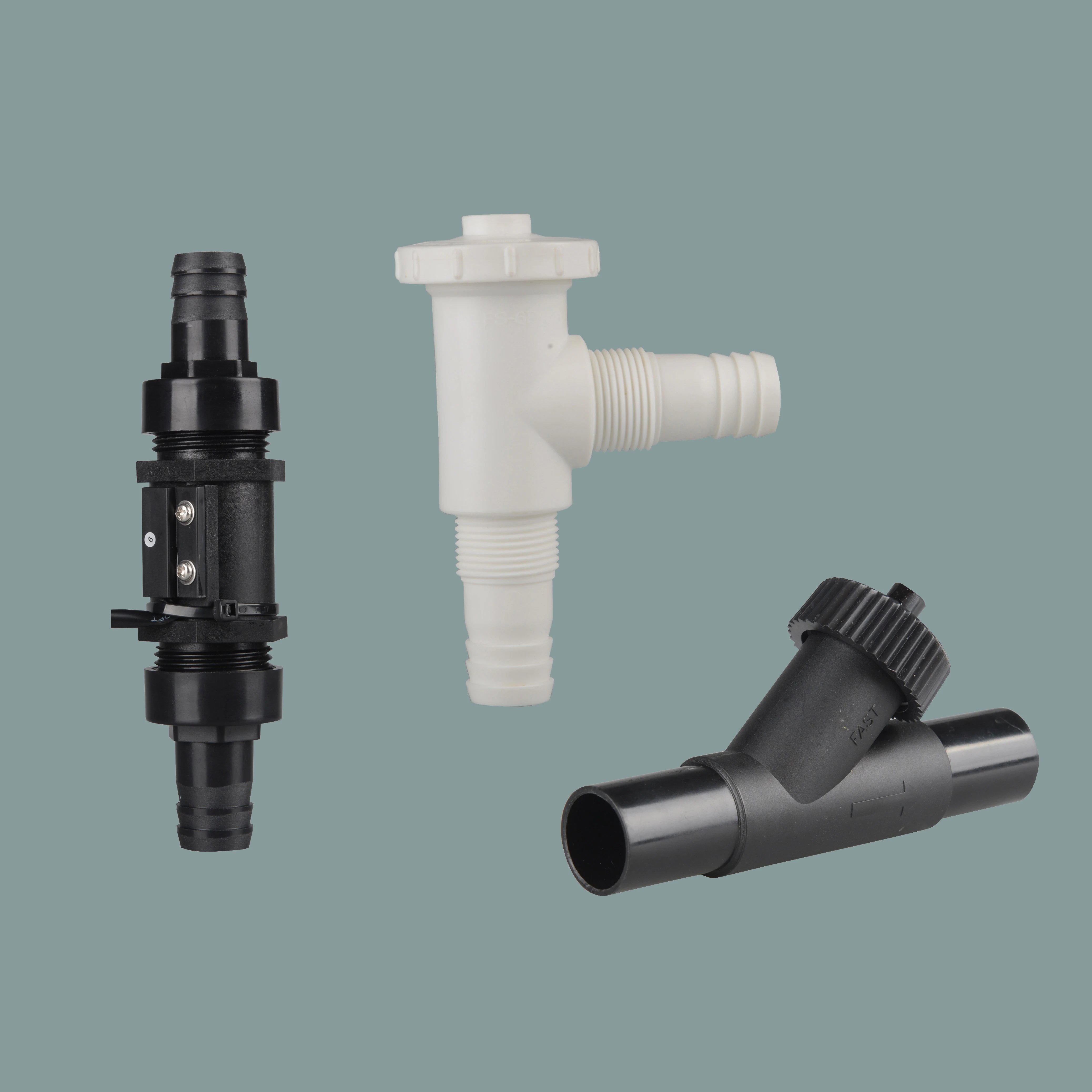 Пластиковый переключатель контроля расхода воды с зазубриной/соединителем шланга