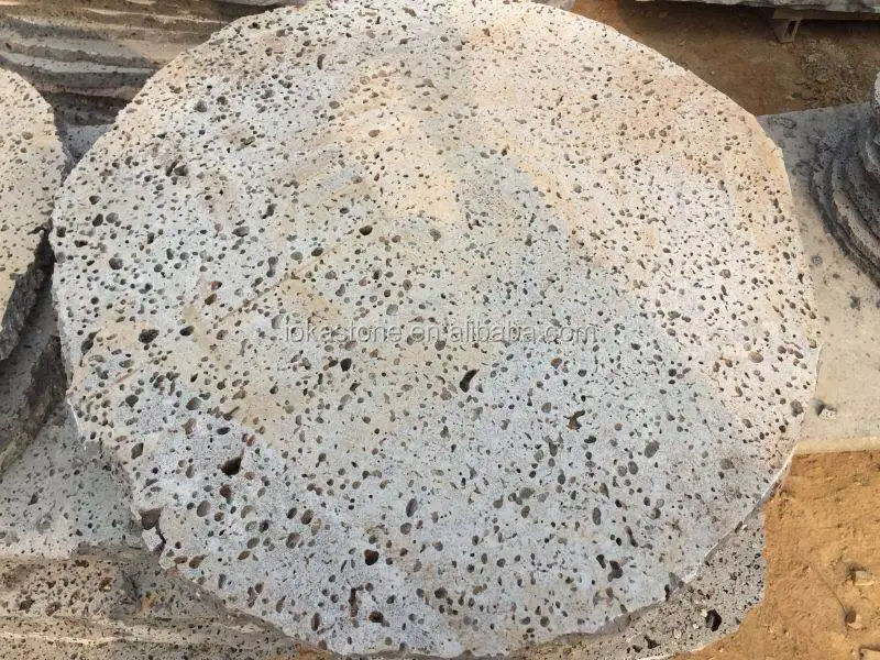 
lava paving garden foot stepping stone 