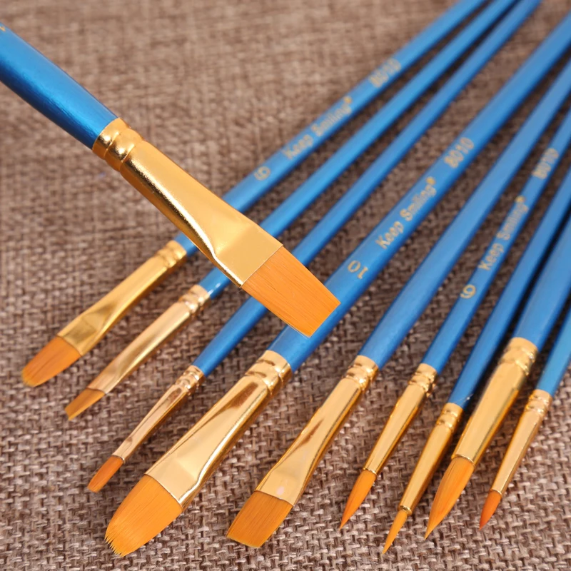 BOMEIJIA 10 шт. A0633 ChinaProfessional художественные принадлежности желание горячая Распродажа Искусство Кисть для рисования, ручка комплект