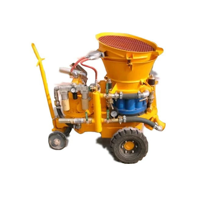 
5m3/h Mortar 50l 220v Spraying Concrete Equipment China Dry Mix Shotcrete Machine 