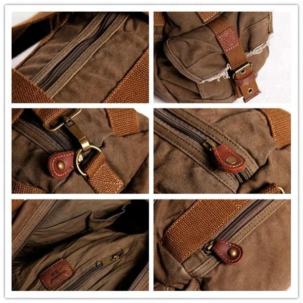 0114 Drop Shipping Barrel shaped Canvas Shoulder Bags