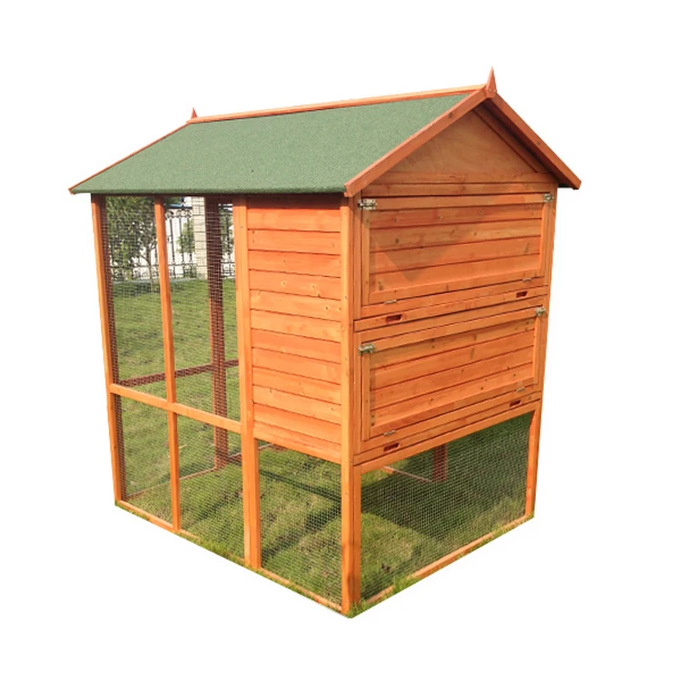 Factory High quality wholesale hot sale flat pack wooden handmade big bird cage