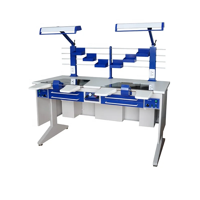 Dental Laboratory Working Table Used for Double