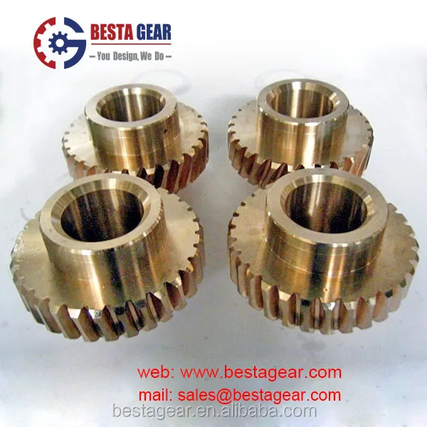 customized bronze worm gears
