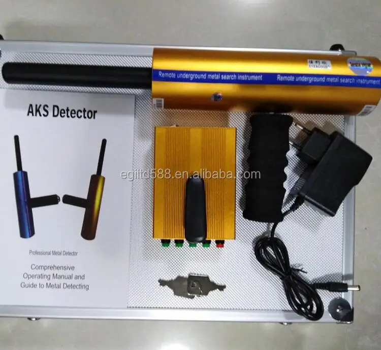 AKS 3D Metal Detector Gold Digger Long Range Gold Diamond Silver Copper Precious Stones Variety of Metal Detector