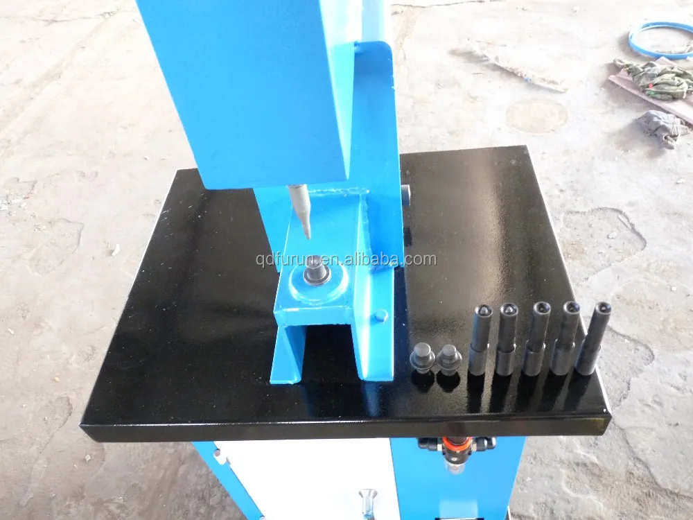 QM-24B Model Pneumatic Brake Shoes Plate riveting machine for Volvo