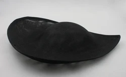 Высококачественный головной убор с аномической основой из баклама для женщин, 25*24,5 см, Вуалетка, головной убор