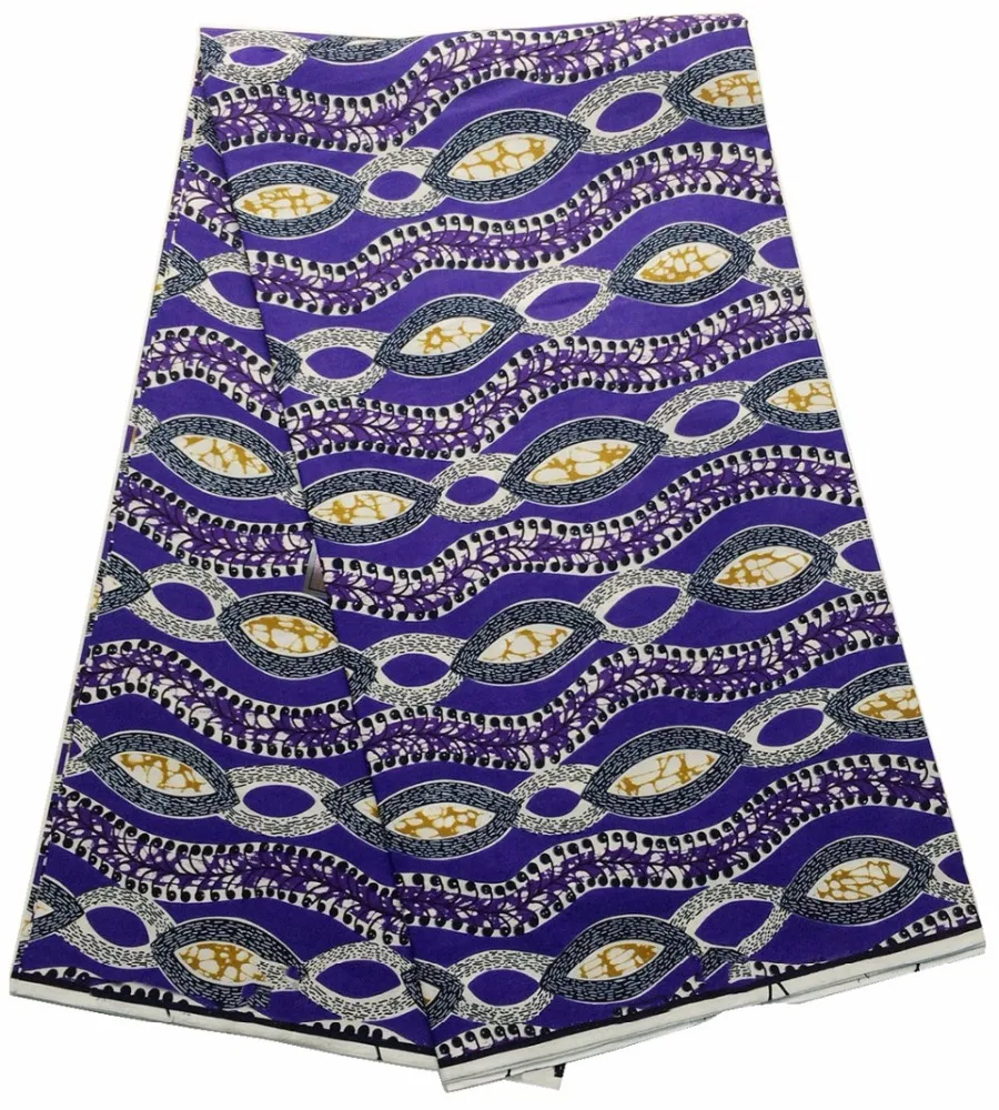 Holland Fabric Textiles Printing Cotton African Wax Print Ankara Fabric 6 yds
