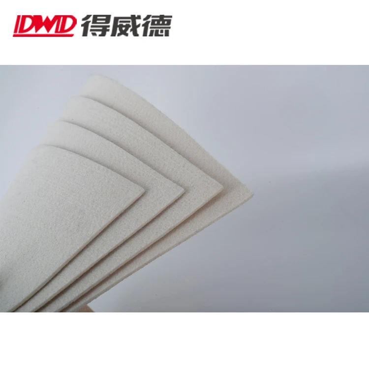 High quality fireproof nomex aramid nonwoven needle felt