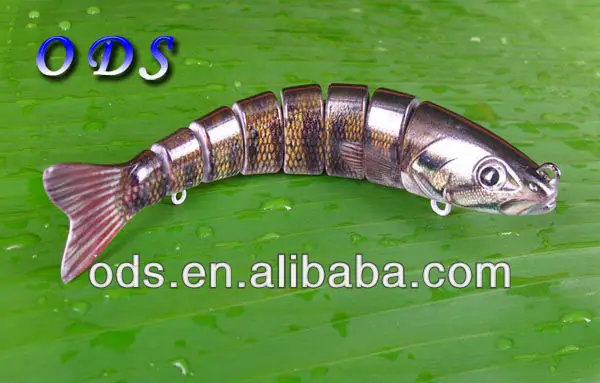 Fish, Hunting equipment, Combined bait, swimming bait