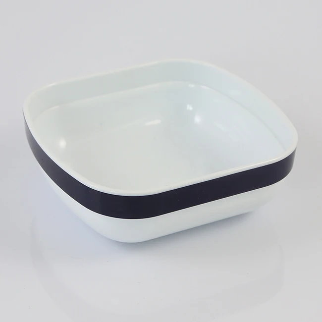 Airline Catering Reusable Dinnerware Salad Bowl