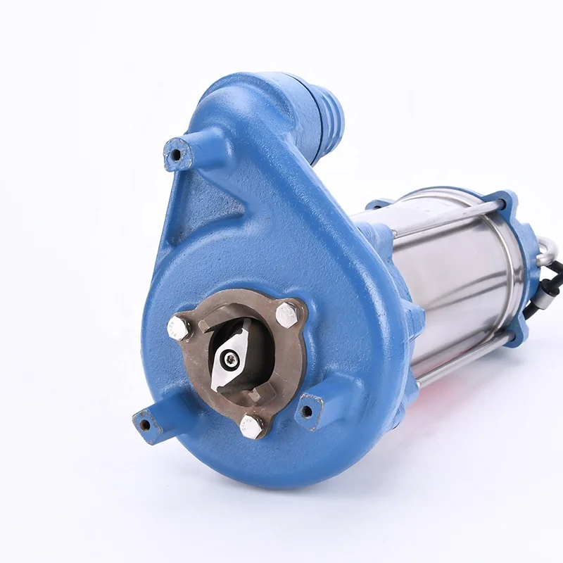 1.5kW 2hp WQD sewage grinder water pump submersible with float switch