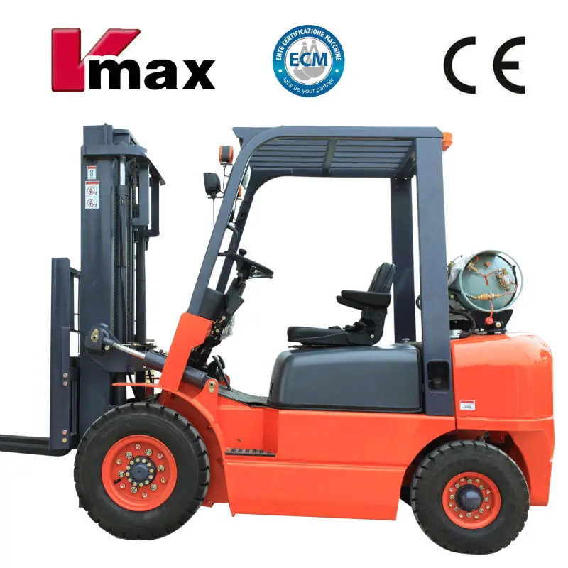 Loading 2500kg Power shift transmission 2.5Ton lpg  forklift with good quality forklift parts 2500kg LPG fork lift truck