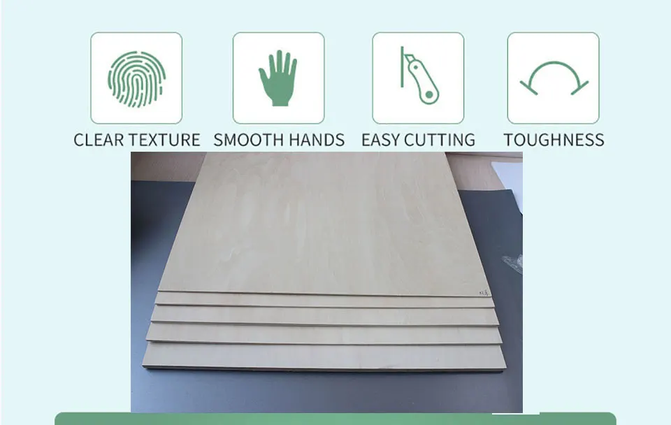 Best quality Cheap price  basswood plywood 1.5MM 2MM 3MM 4MM  thickness A3size /A4size