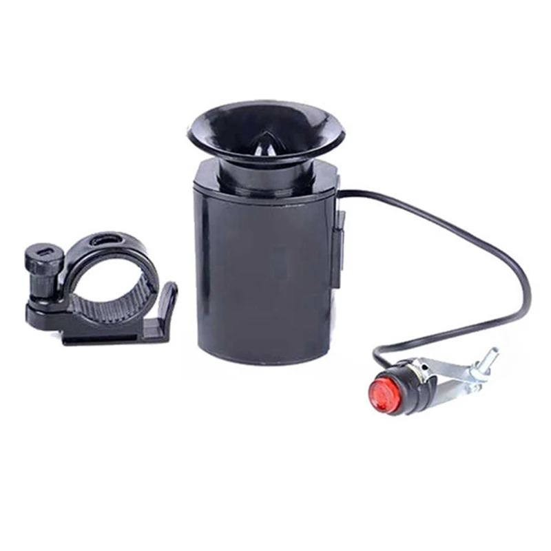 Bicycle Bell 6 Sounds Super Loud Electronic Bike Horn Handlebar Strong Siren Bell Warning Safety Alarm Timbre Bicicleta