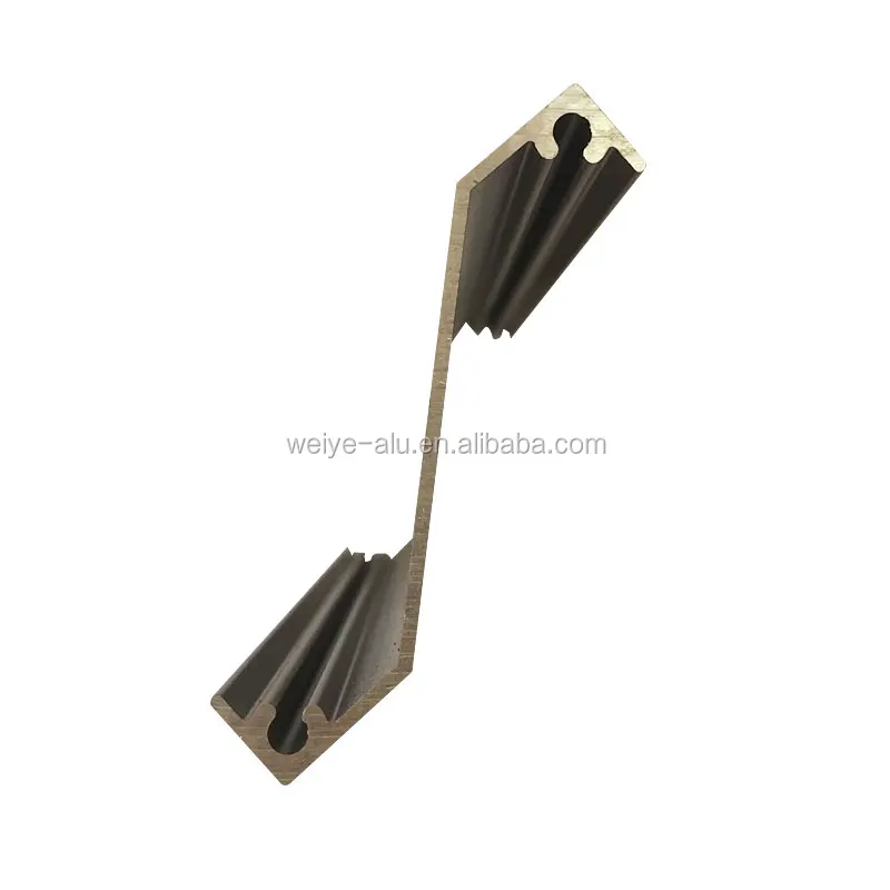 hydroxide anodized 6063 T3-T8 aluminum extrude shutter shatter gril finish aluminium of alu partition wall price