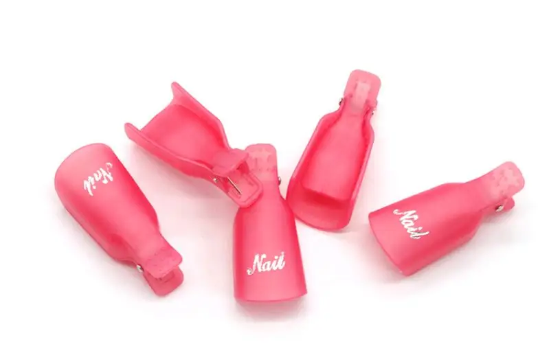 High quality wholesale factory price nail soaker clips for nail gel polish remove and soak off