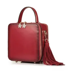 Square handbag manufacturers china vintage leather bags handbag