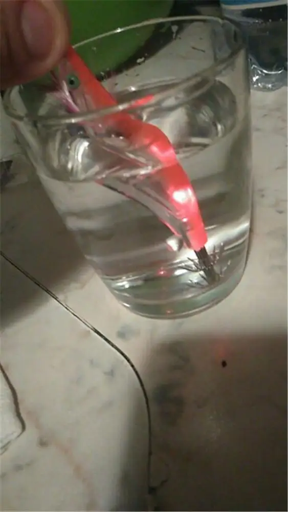 Electronic Luminous Shrimp Hook Squid Lure Night Fishing Baits Squid Jigs Hook