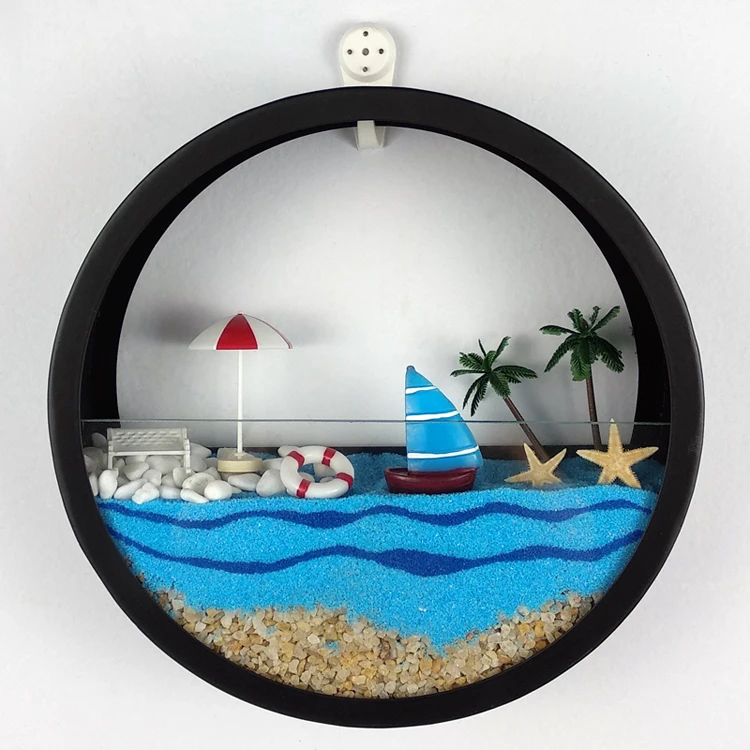 2019 new design DIY hanging planter mental wall shelf art home decoration