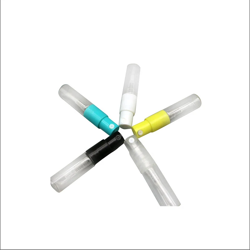 1.5ml 2ml 3ml 5ml trial sample perfume crimp spray atomizer glass sample vial bottle for packaging