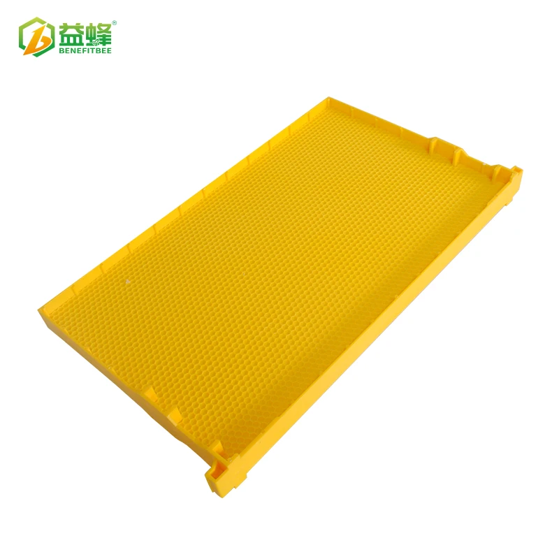 European plastic bee honey comb frame with foundation used for beehive