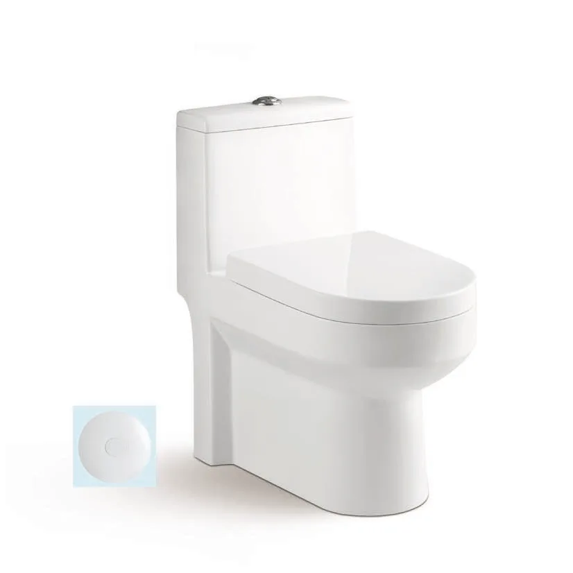 
MUYE European High-end Popular Siphonic Wc Sanitary Ware One Piece Toilet 