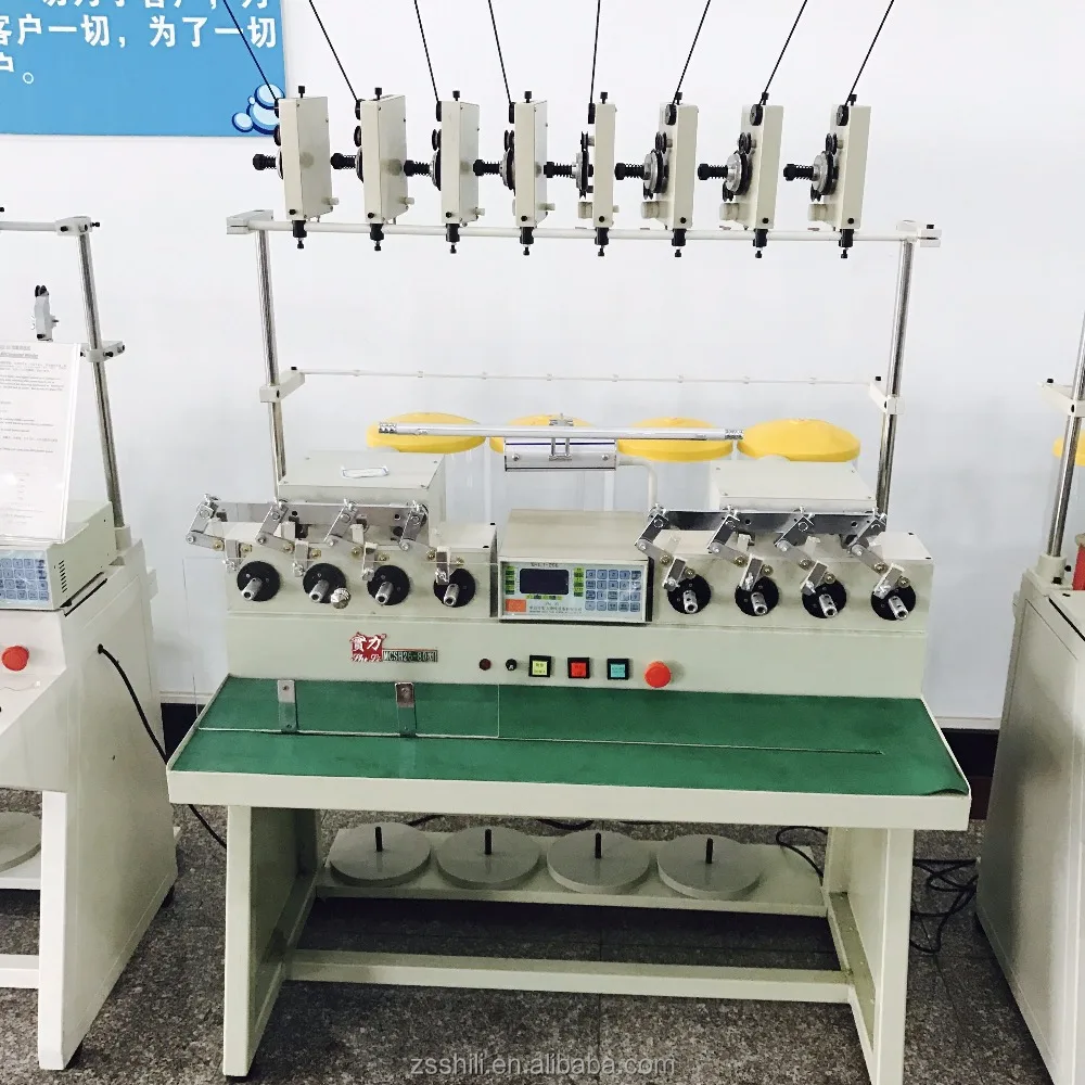 Горячая продажа MCSH26-80 8 шпиндельных пластиковых катушки обмотки машины