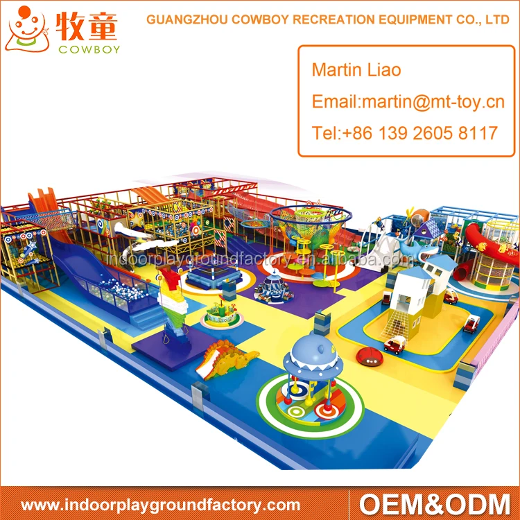 Customized Modern Park Series playground toys indoor playset