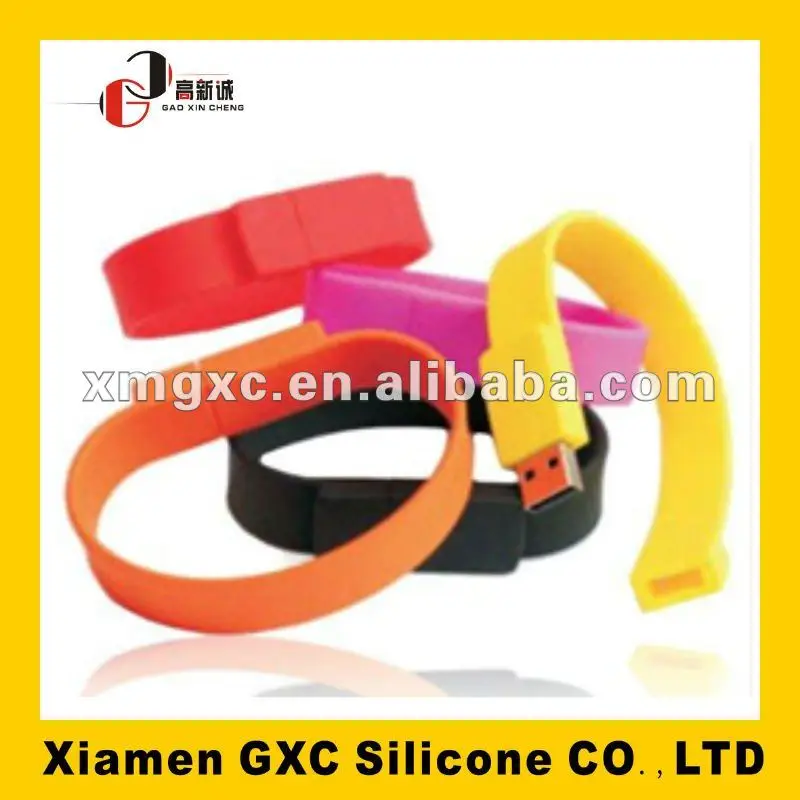 8gb силиконовые браслеты usb/
