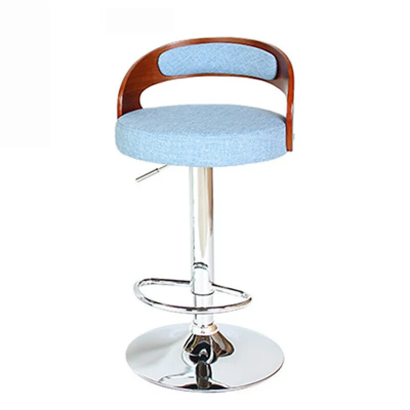
Accent Low Back Swivel Height Barstool in Black Faux Leather and Chrome Finish Living room furniture 