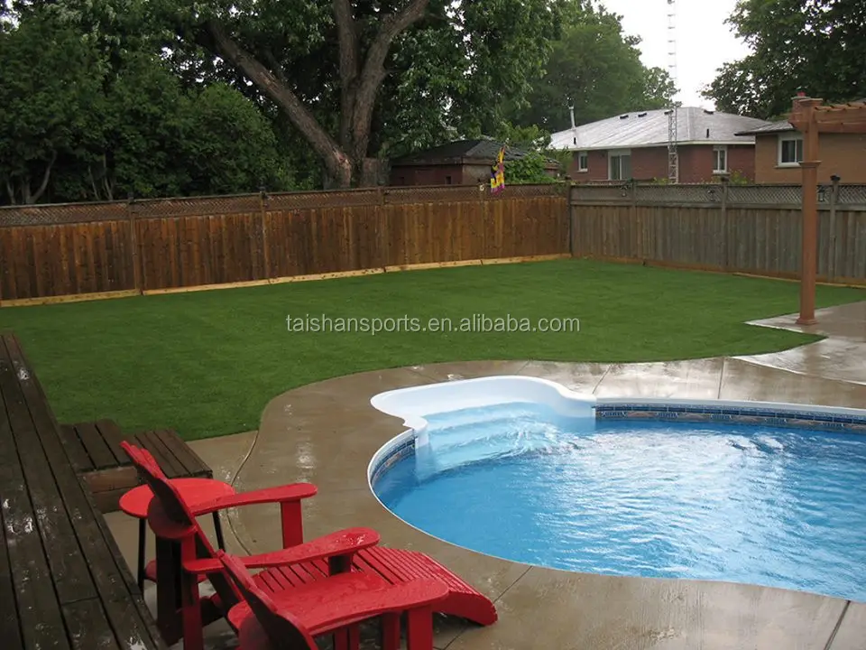 
Swimming pool flooring for landscaping grass carpet 