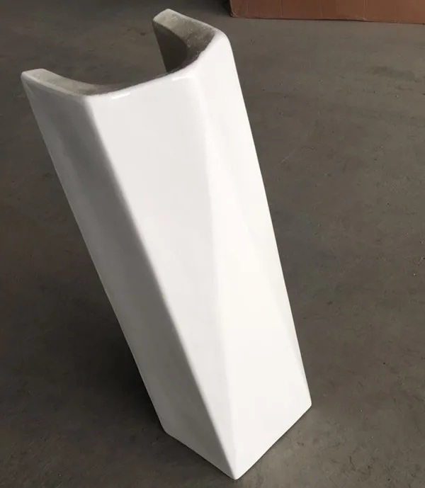 China bathroom luxury pedestal basin hand wash sink prices