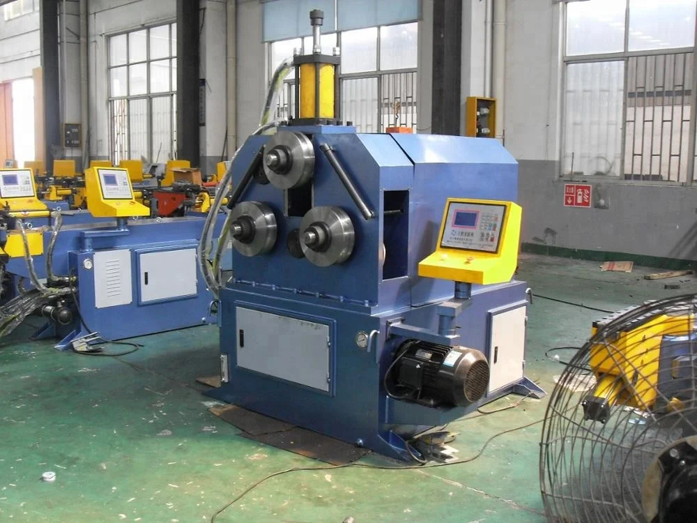 
3 roller 360 degree 1inch stainless steel pipe rolling machine manufacturer in China 
